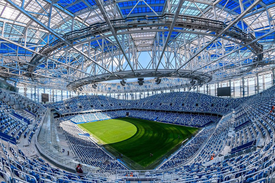 海西篮球场网架案例